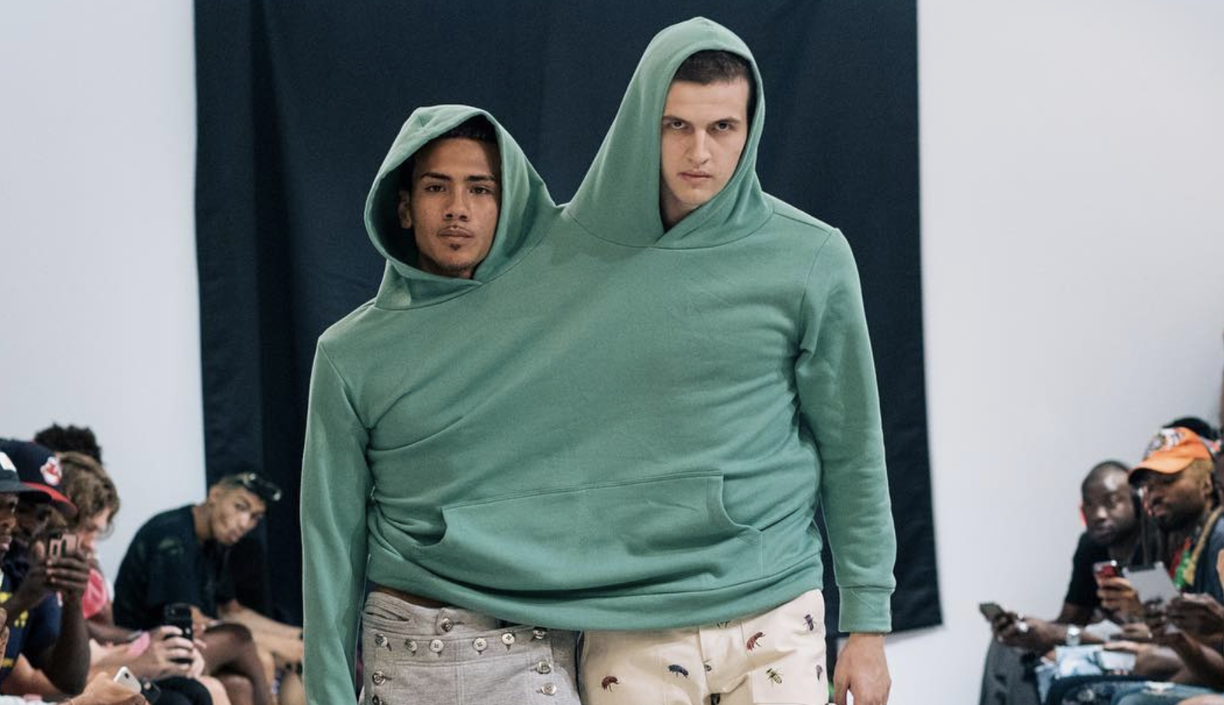 This two In one hoodie is the fashion item you never knew you needed Famous Campaigns