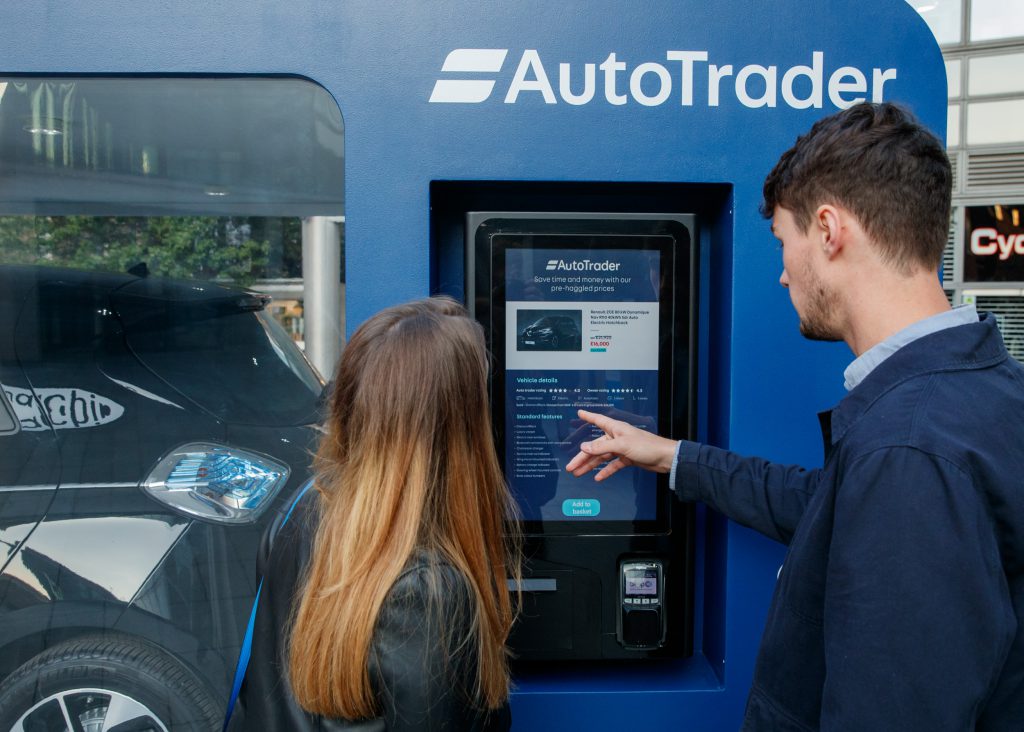 Auto Trader unveil world’s first contactless car vending machine Famous Campaigns