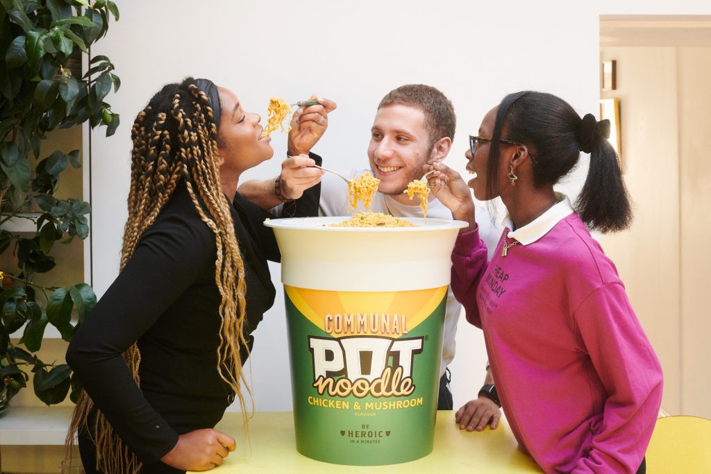 University students can win the world’s first communal Pot Noodle