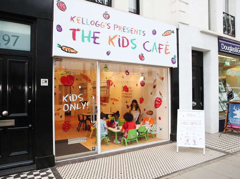 Kellogg S Open First Kids Cereal Cafe Designed And Run By Kids Famous Campaigns