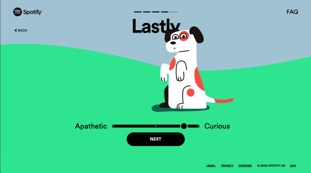 Spotify store pet playlist