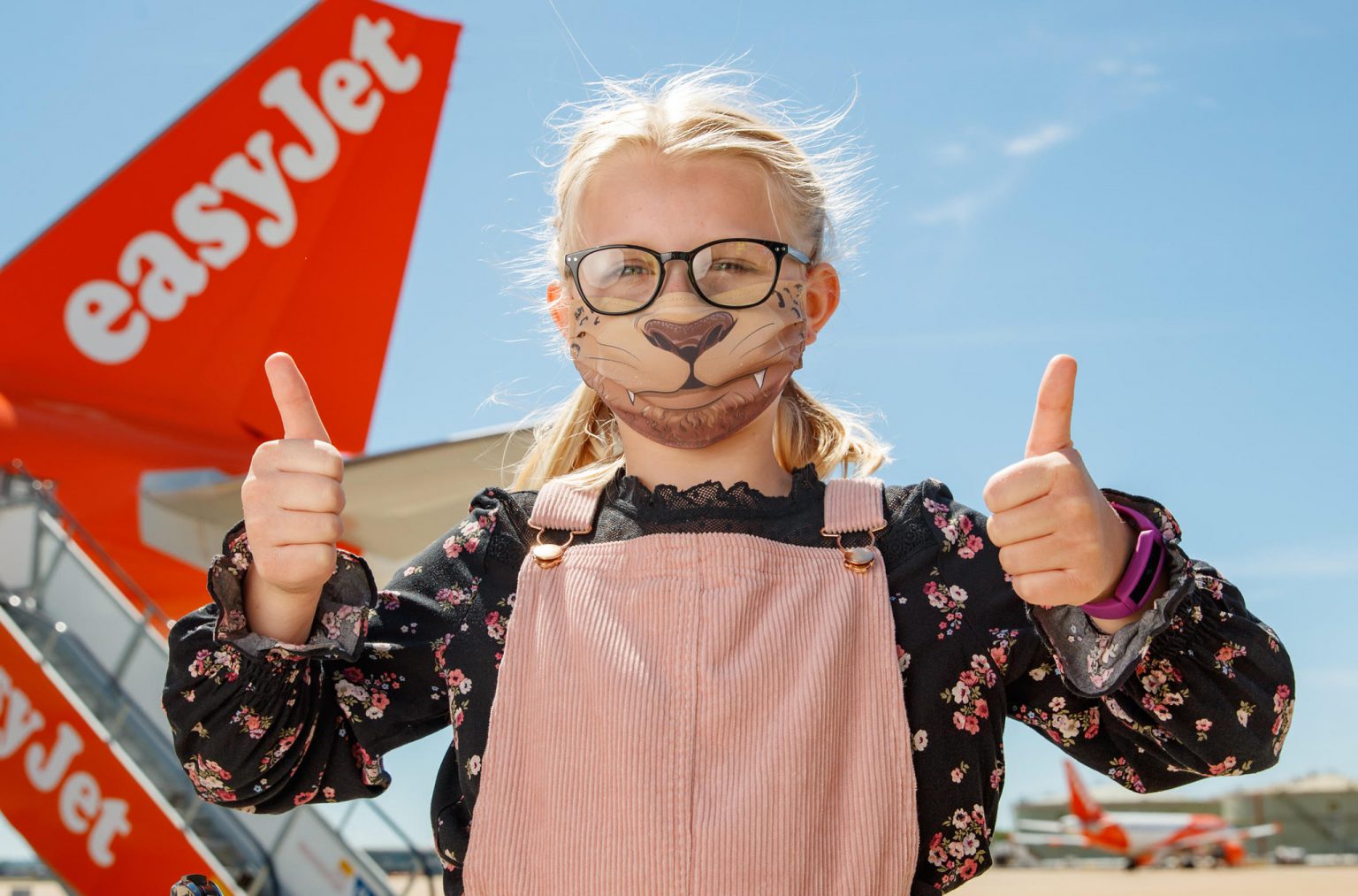 easyJet launch comic book face mask covers to help ease children’s