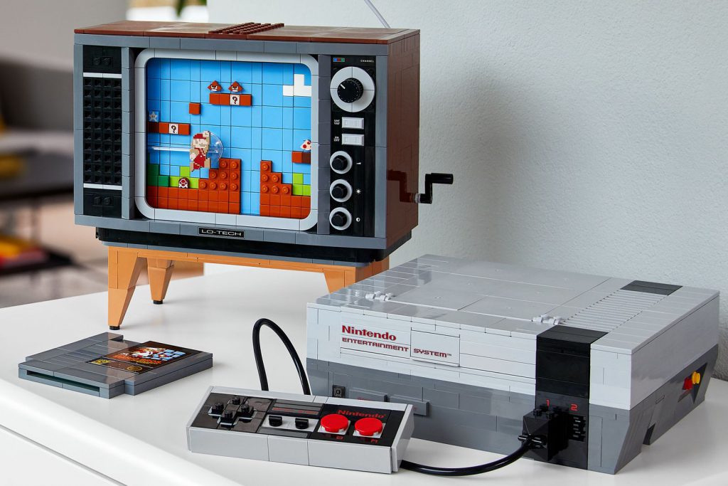 Lego have released a 2600 piece Nintendo NES kit Famous Campaigns