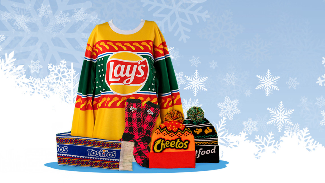 Frito Lays opens online Holiday merch store Famous Campaigns