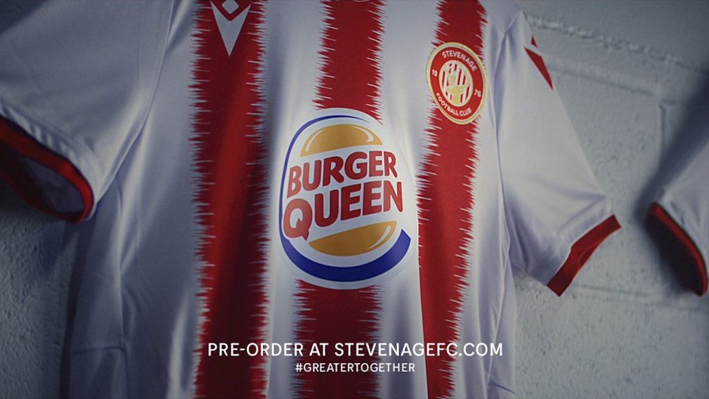 Burger King rebrands to Burger Queen in support of Stevenage FC Women