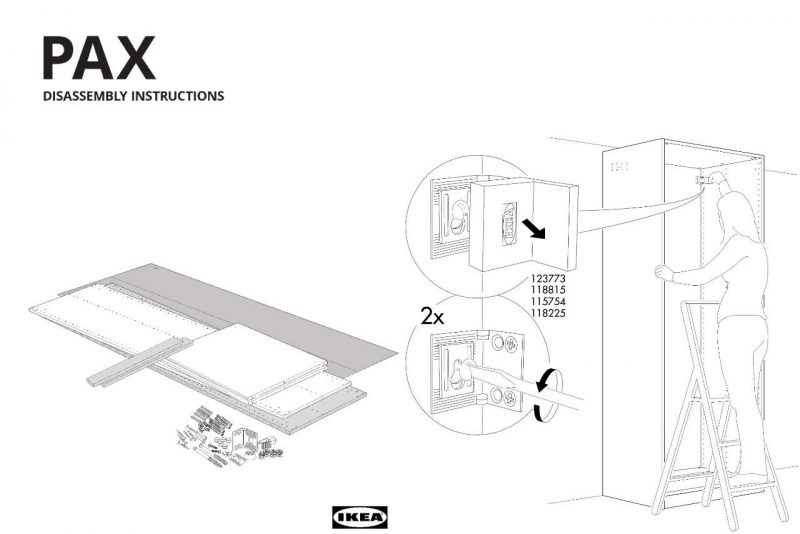 IKEA Now Offers Disassembly Instructions for Popular Products