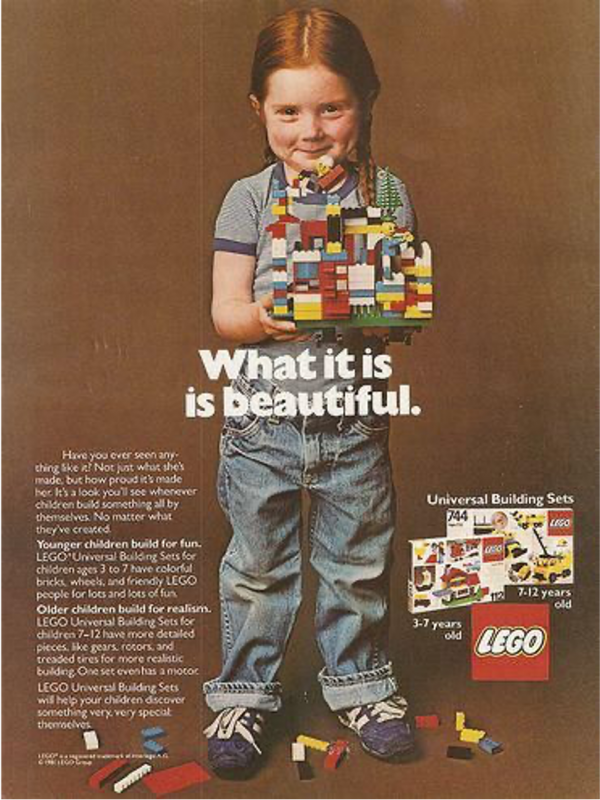 Lego relaunches a modernised ‘What it is is beautiful’ campaign for