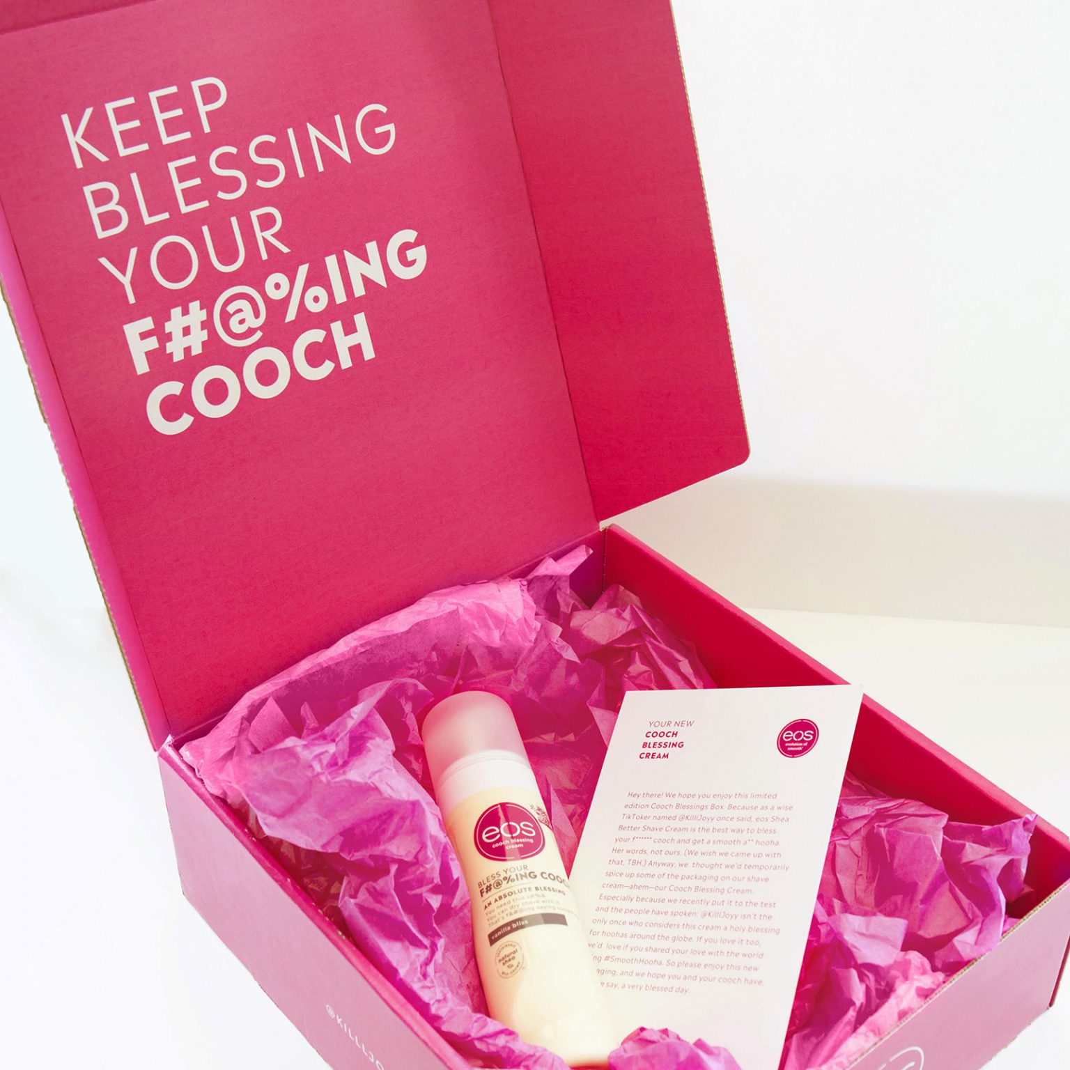 EOS responds to viral TikTok influencer by launching their ‘Bless Your