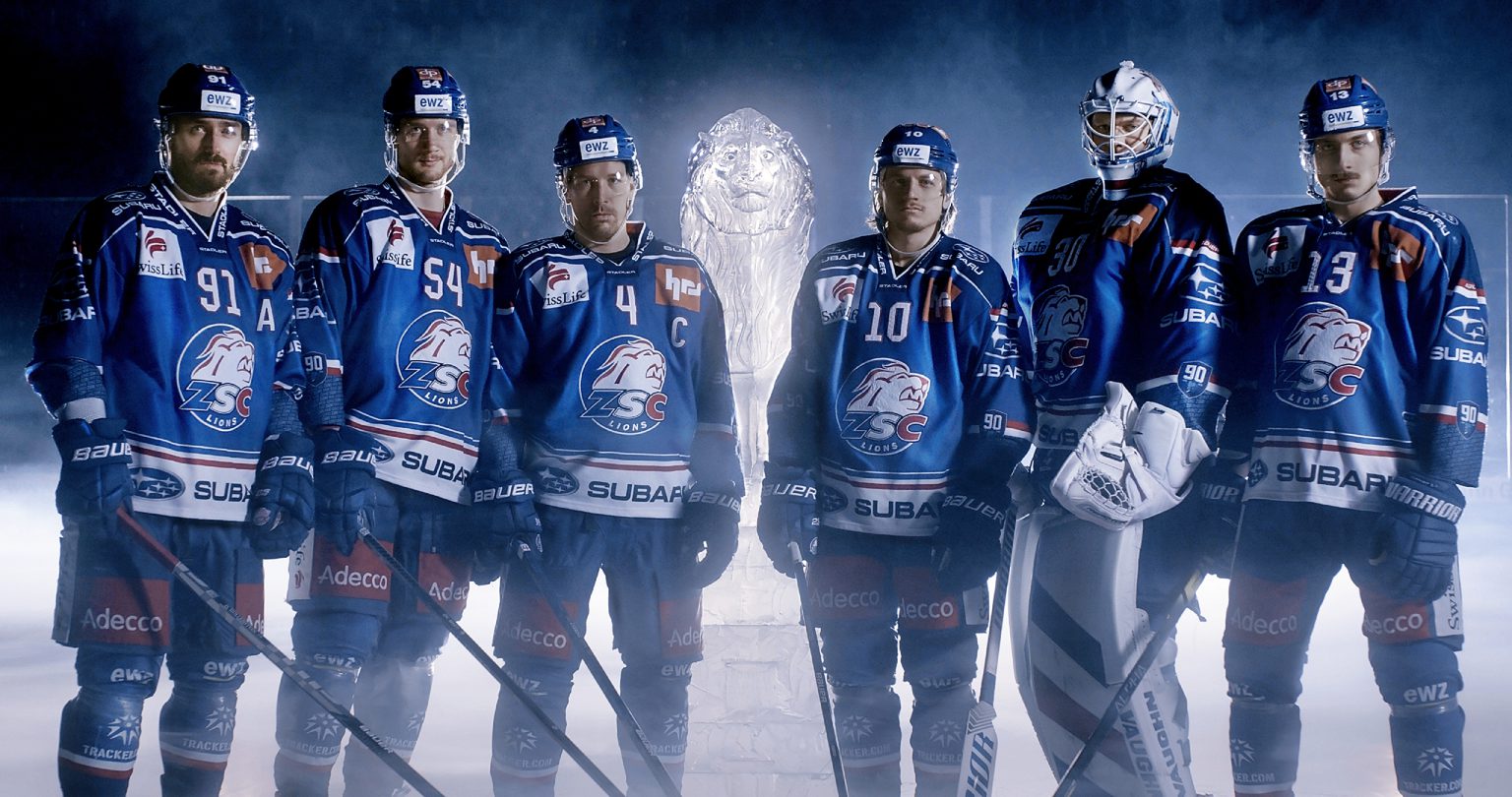 Ice hockey team ZSC Lion’s rewards royals fans with bottles of melted ...