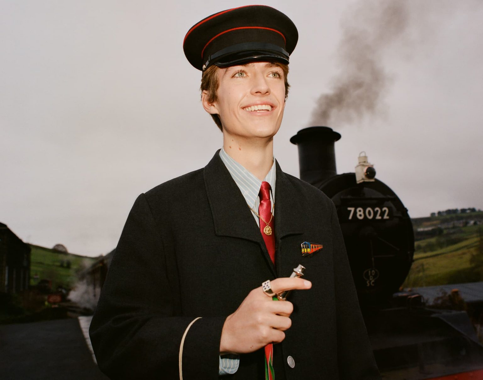 Tik Tok trainspotter features in Gucci X North Face collaboration