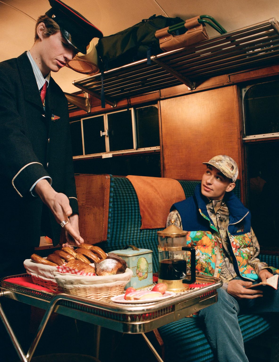 Tik Tok trainspotter features in Gucci X North Face collaboration