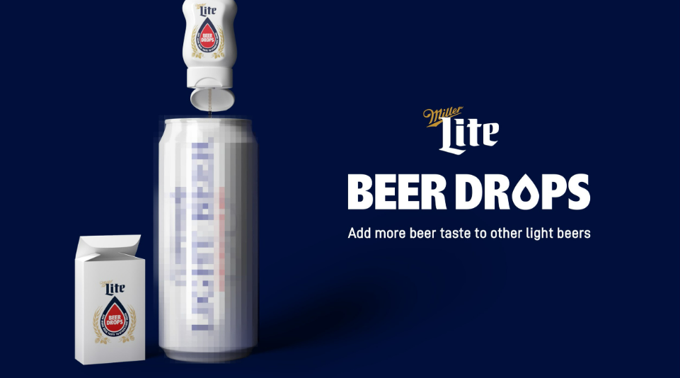 Miller Lite creates ‘Beer Drops’ to make light beers taste better