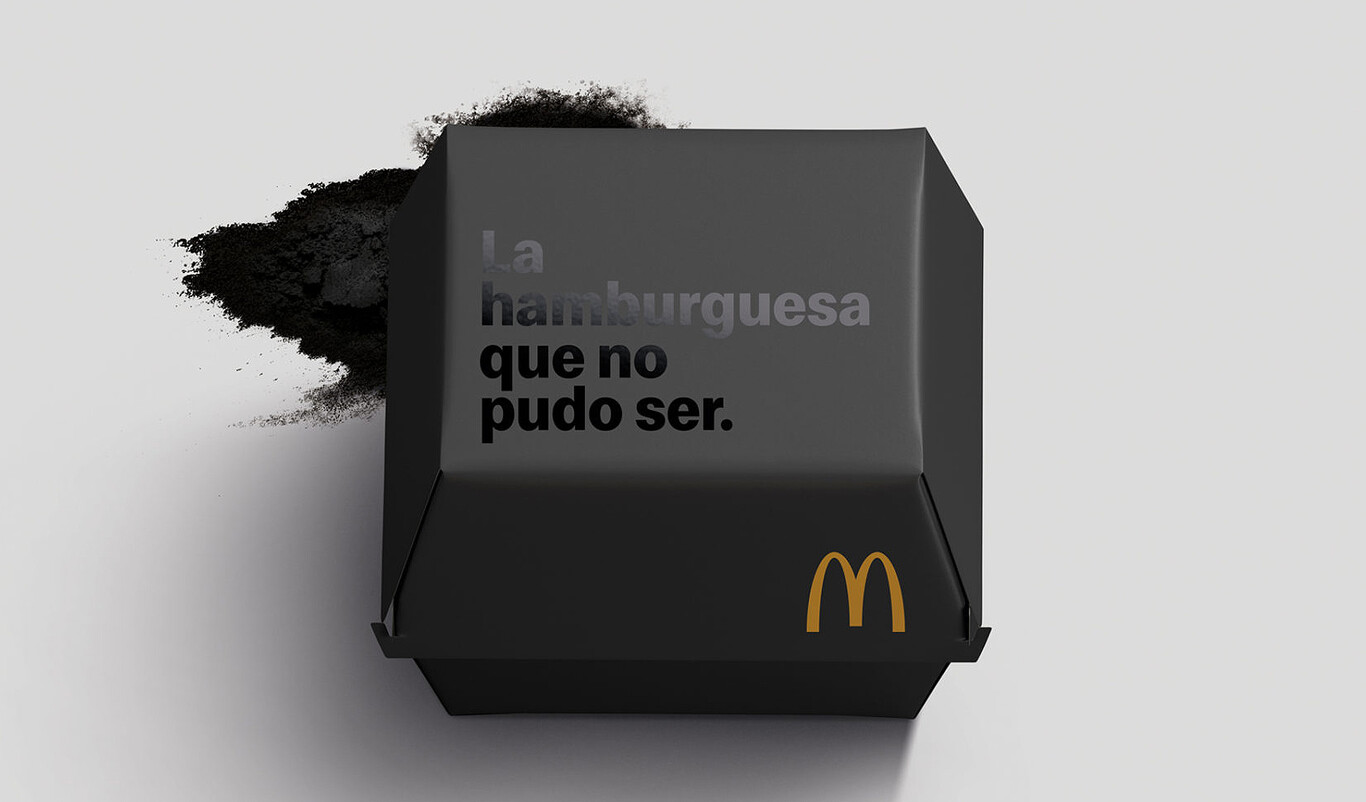 McDonald’s в Испании создал «Бургер, которого не могло быть» в поддержку пострадавших от лесных пожаров ферм.