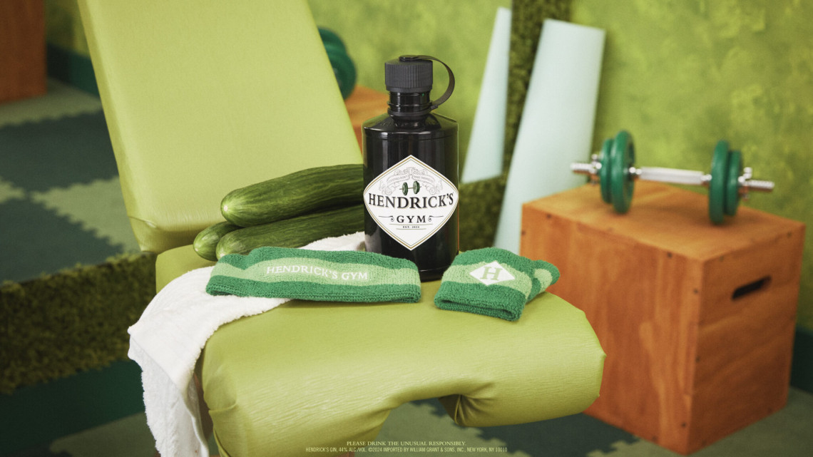 Hendrick’s Gin rebrand as Hendrick’s Gym to motivate Dry January