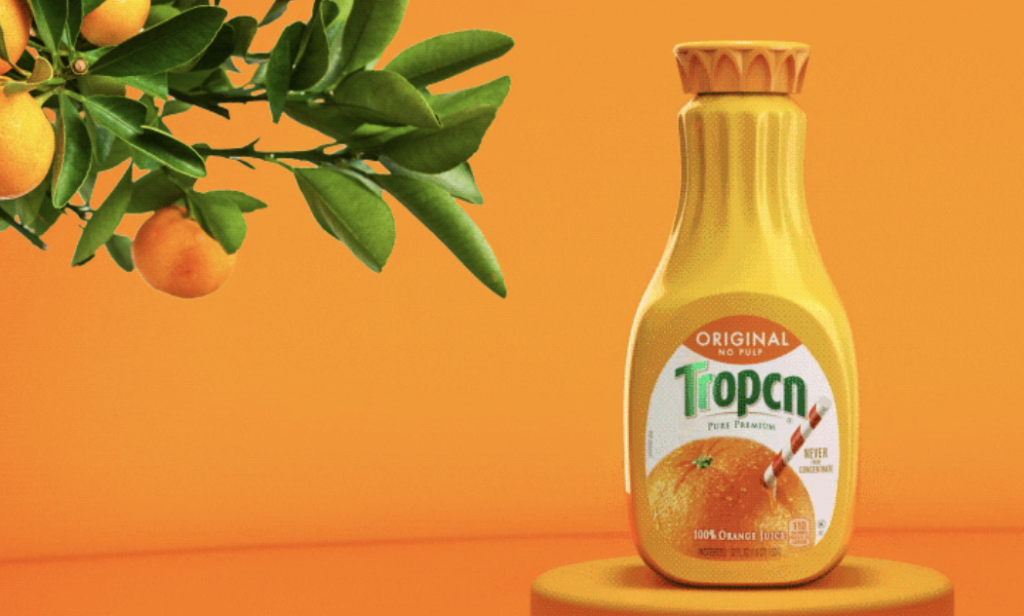 Tropicana have squeezed out two very important letters from their ...