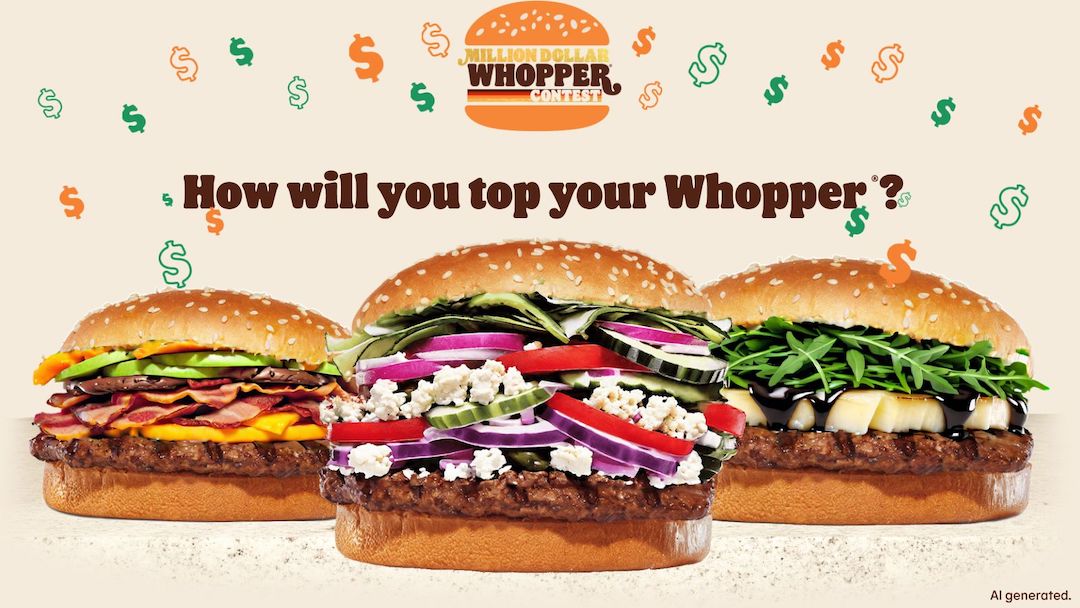 Burger King’s Million Dollar Whopper Contest Famous Campaigns