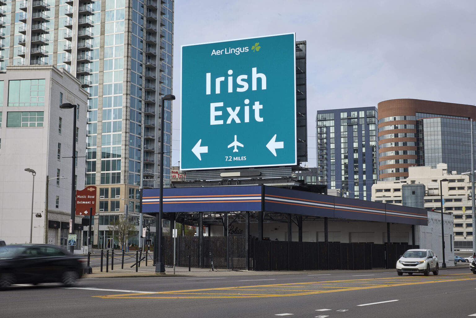 Aer Lingus launches ‘Irish Exit’ campaign in Nashville | Famous Campaigns