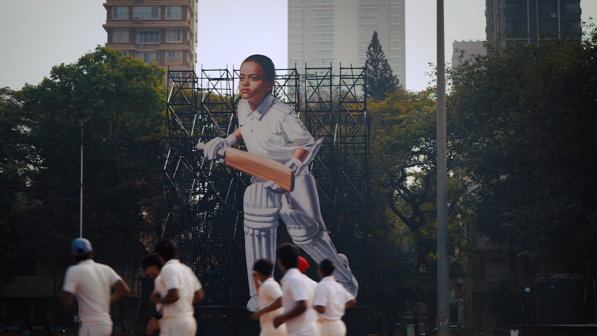Nike backs the power of self-belief with giant cricket installations across  Mumbai | Famous Campaigns