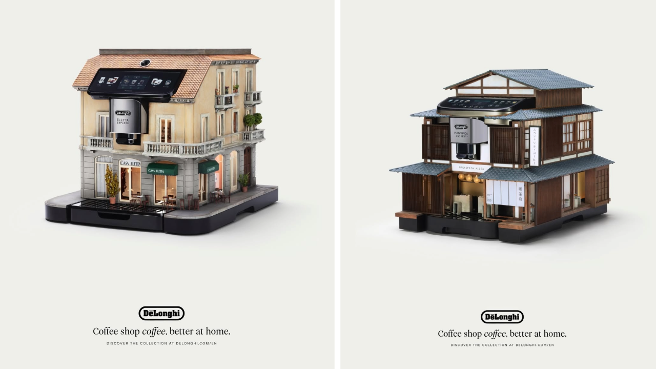 De&rsquo;Longhi g&acirc;y ch&uacute; &yacute; với những qu&aacute;n c&agrave; ph&ecirc; t&iacute; hon trong chiến dịch OOH &ldquo;Tiny Coffee Shops&rdquo;