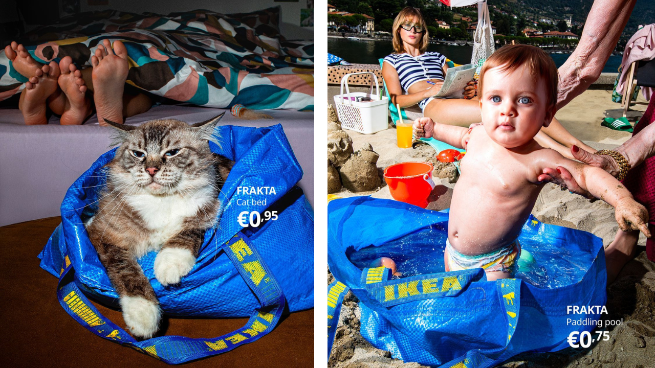 IKEA turns FRAKTA into a portrait of everyday Italy